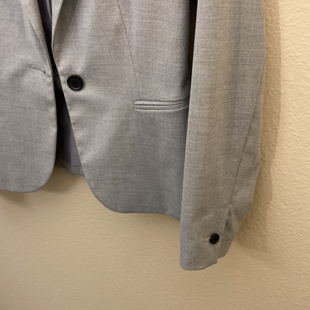 Zara Basic Grey Blazer - image 3